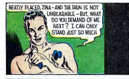 Aman banters with Zina about the pain, asking what's next.